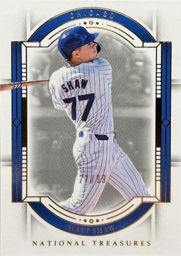 Matt Shaw #4 2024 Panini National Treasures Baseball