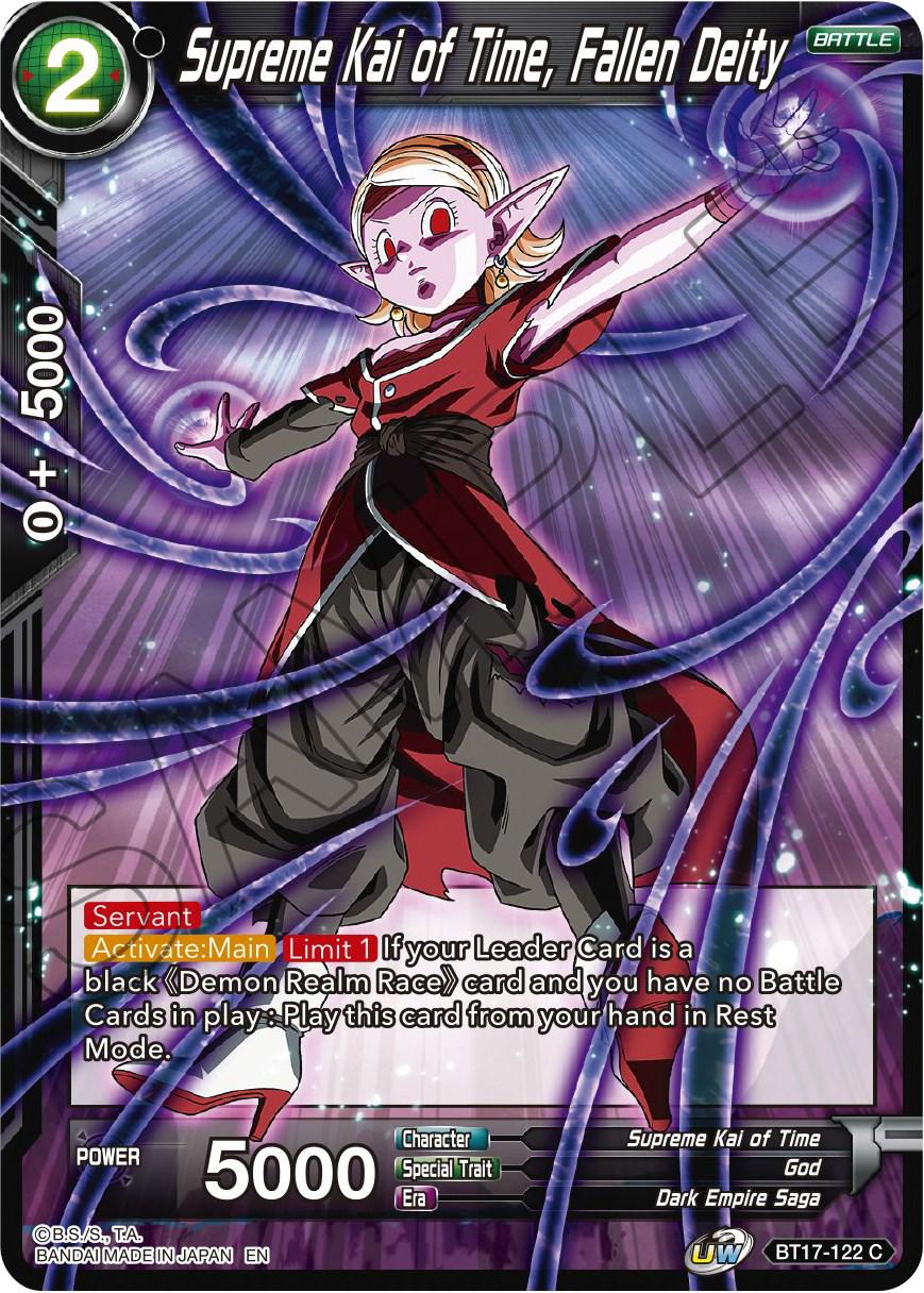 Supreme Kai of Time, Fallen Deity BT17-122 Dragon Ball Super Ultimate Squad