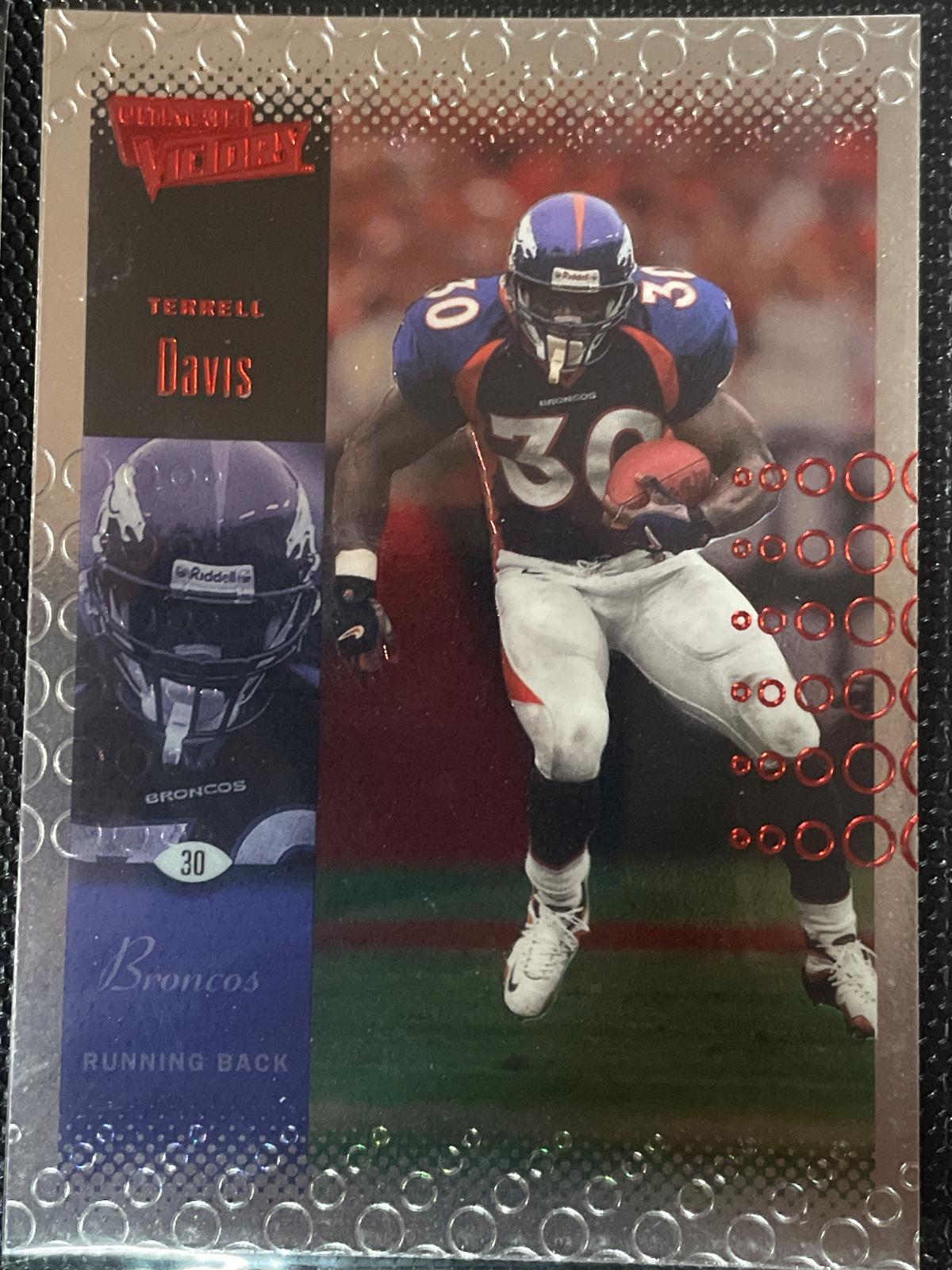 Terrell Davis #29 Football Cards 2000 Upper Deck Ultimate Victory