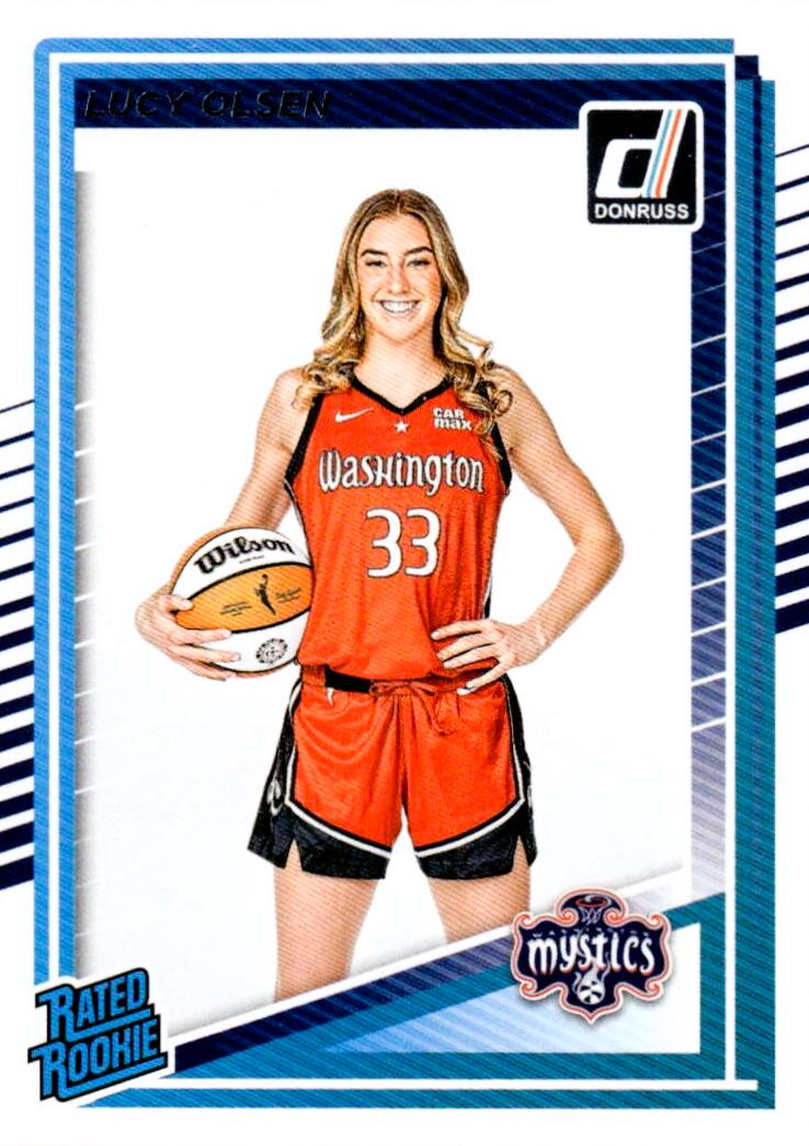 2025 Panini Donruss WNBA Lucy Olsen #97 card