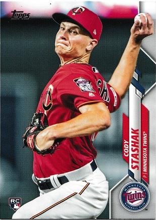 Cody Stashak #U-22 Baseball Cards 2020 Topps Update