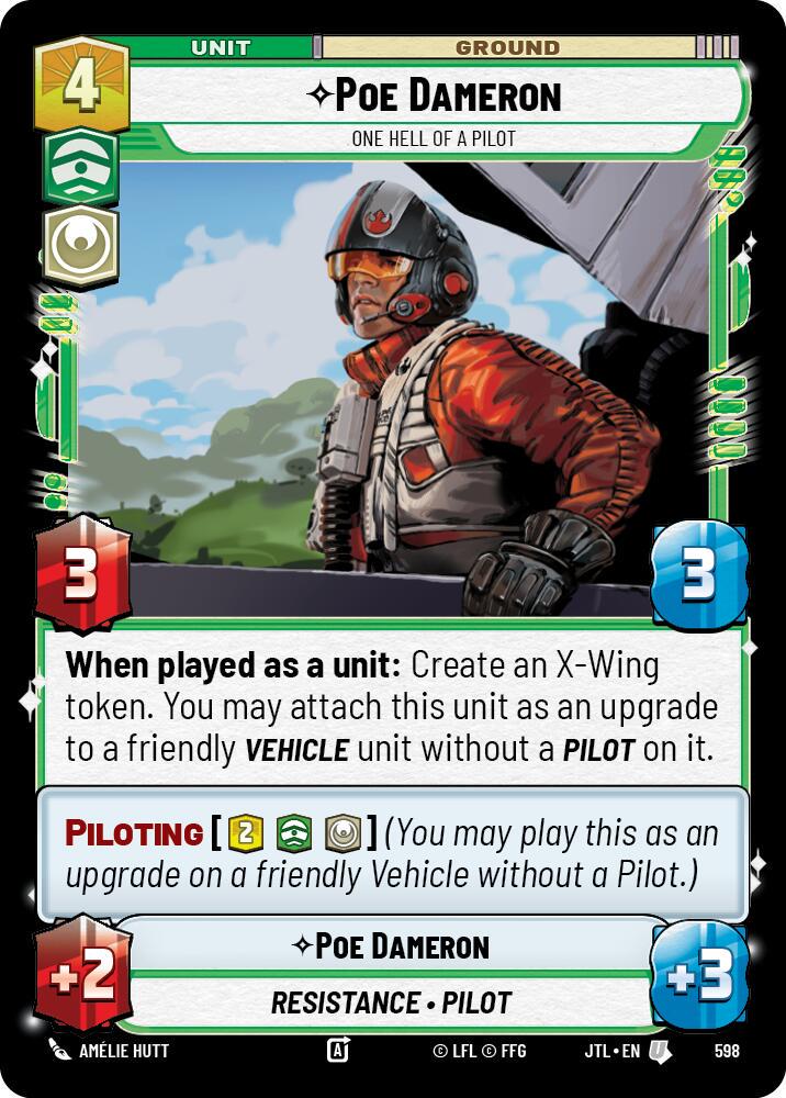 Poe Dameron - One Hell of a Pilot [Foil] #598