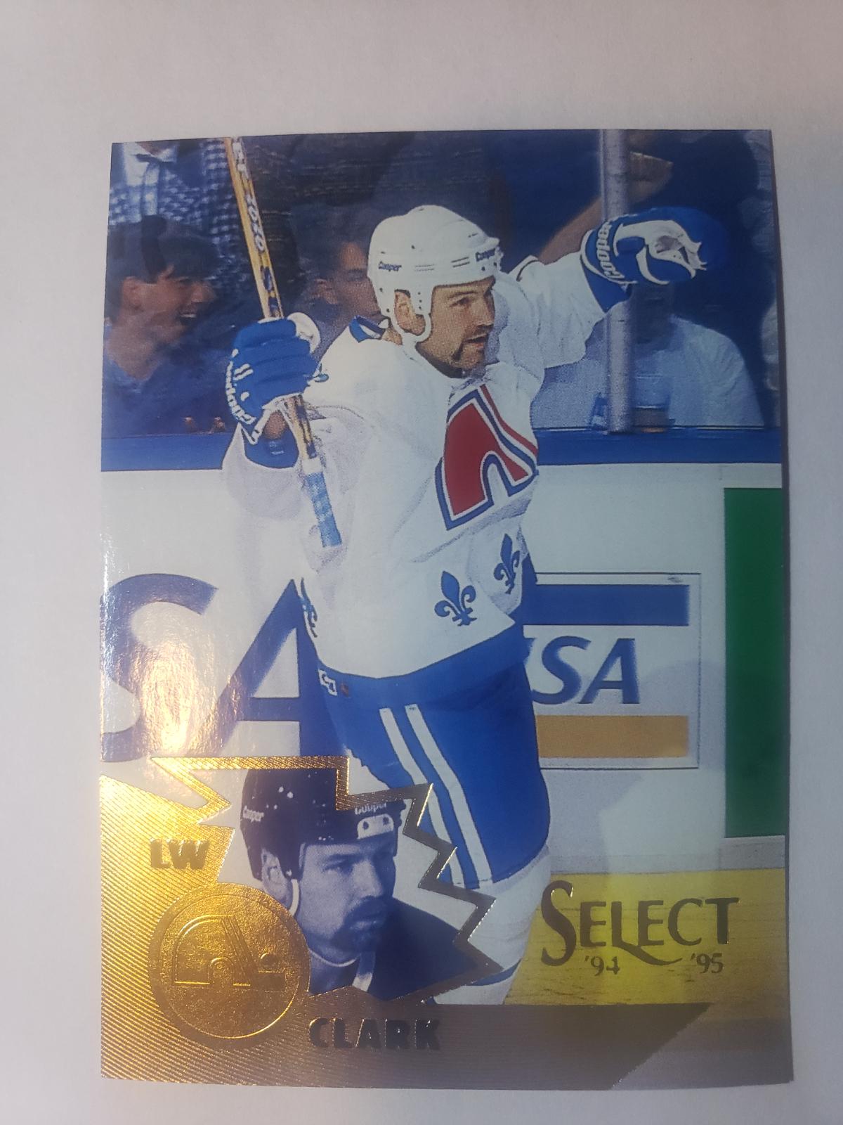 Wendel Clark #20 Hockey Cards 1994 Select