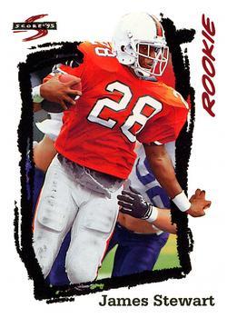 James Stewart #275 Football Cards 1995 Panini Score