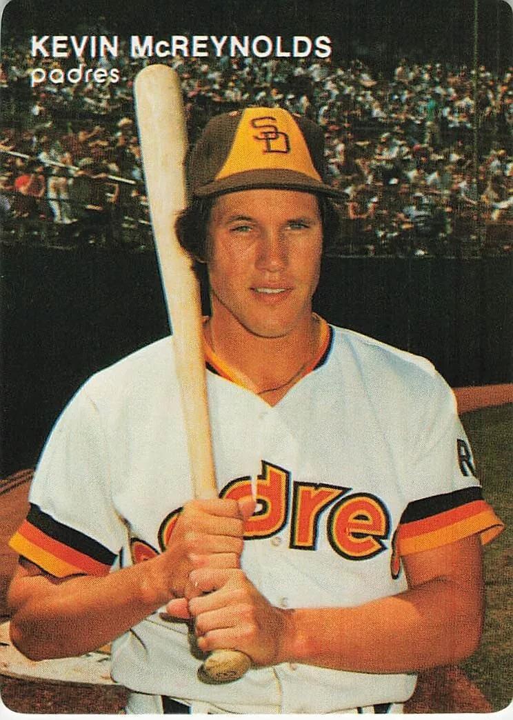 Kevin McReynolds #13 Baseball Cards 1985 Mother's Cookies Padres