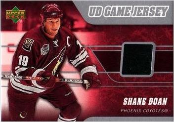 Shane Doan #J2-SD 2006 Upper Deck Game Jersey Hockey