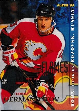 German Titov #36 Hockey Cards 1994 Fleer