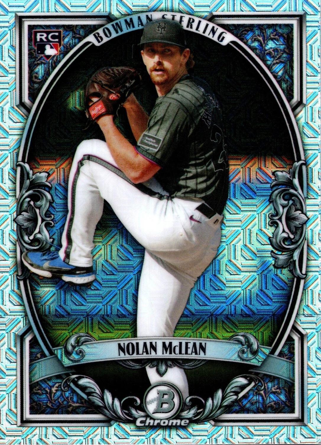 2026 Bowman Sterling Nolan McLean [Mojo] #BST-8 card