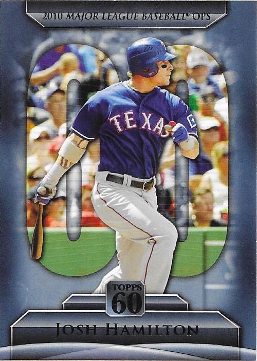 Josh Hamilton #T60-49 Baseball Cards 2011 Topps 60