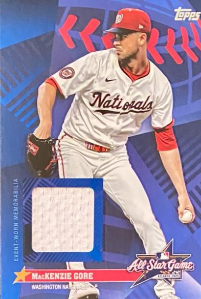 MacKenzie Gore #AS-MG 2025 Topps Update All Star Stitches Baseball