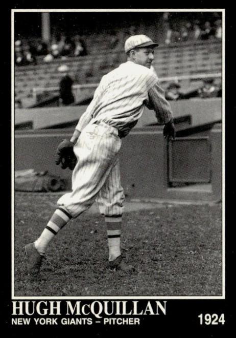 Hugh McQuillan #807 1993 Conlon Collection Color Baseball