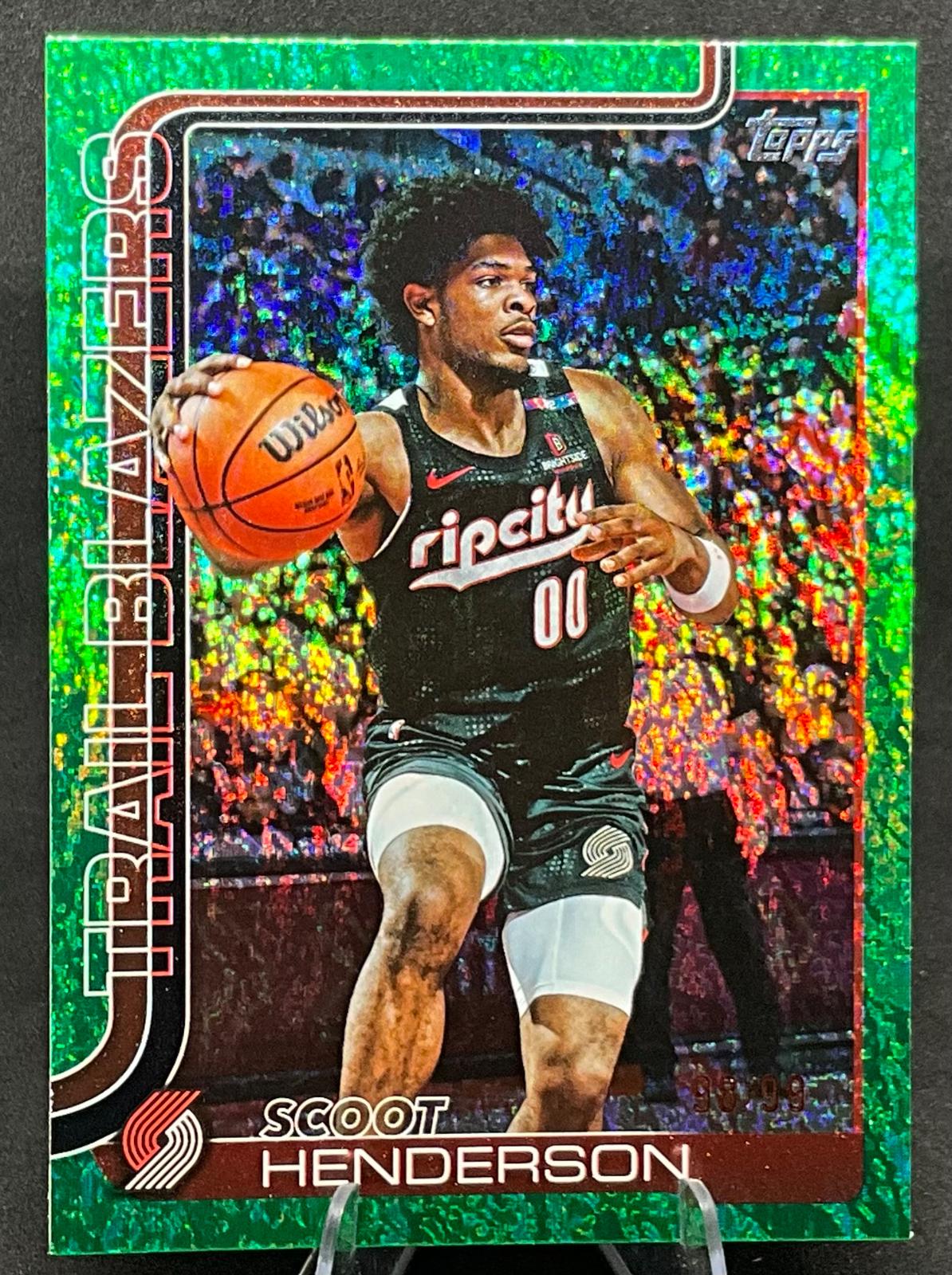 Scoot Henderson [Holo Green Foil] #122