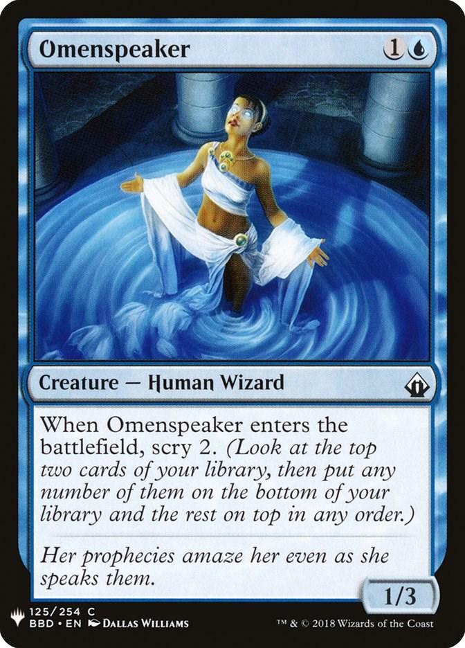 Omenspeaker #125 Magic The List Reprints