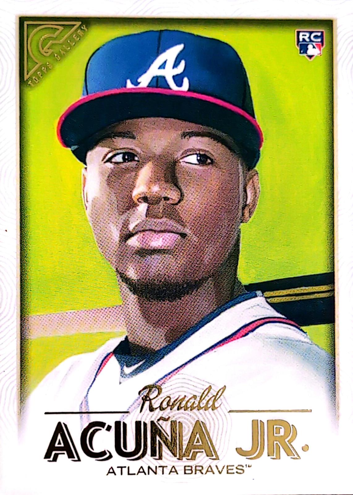Ronald Acuña Jr. #140 2018 Topps Gallery Baseball