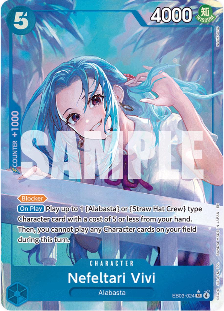 Nefeltari Vivi [Alternate Art] EB03-024 Prices | One Piece Extra