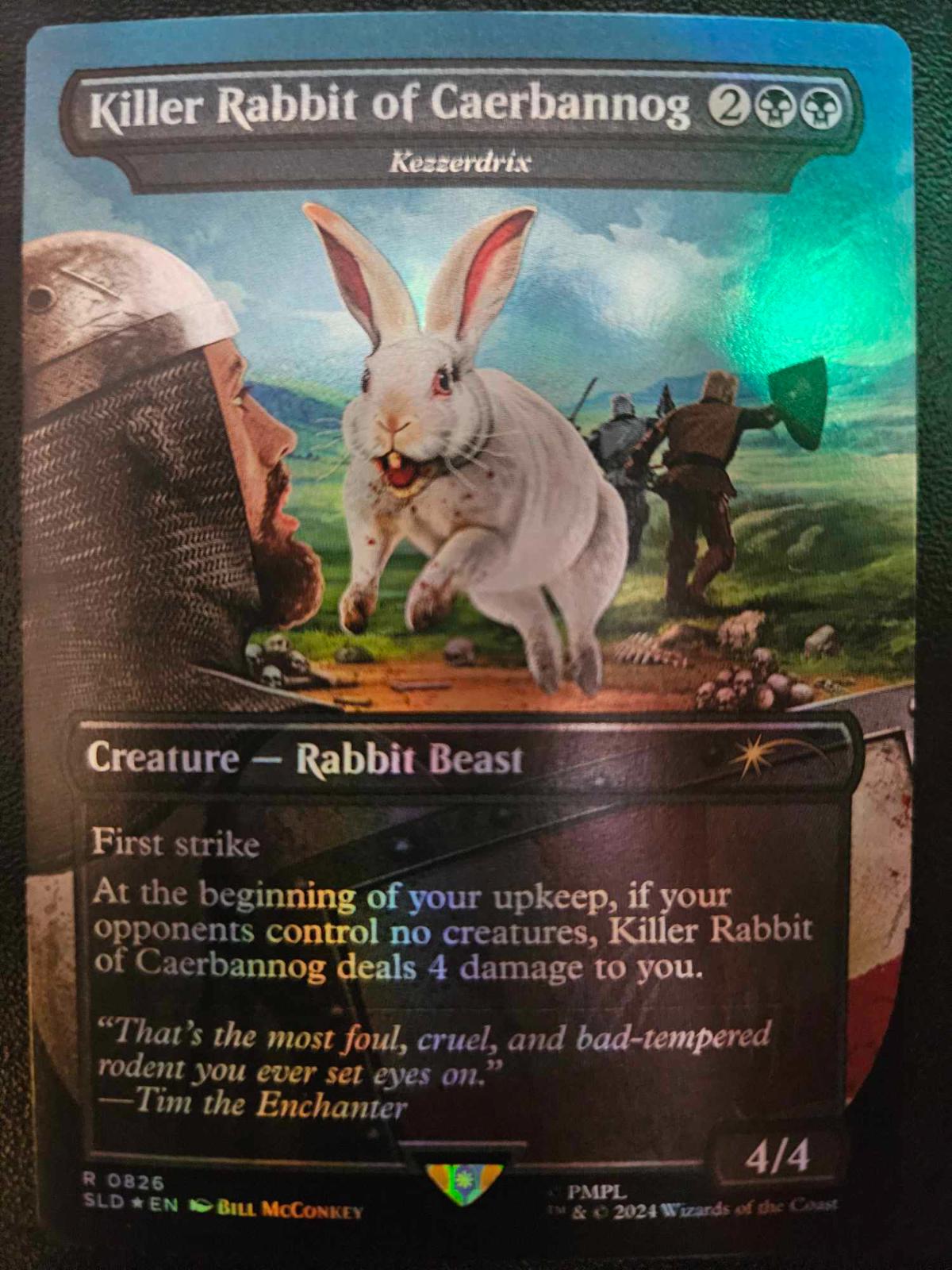 Killer Rabbit Of Caerbannog #826 Magic Secret Lair Drop