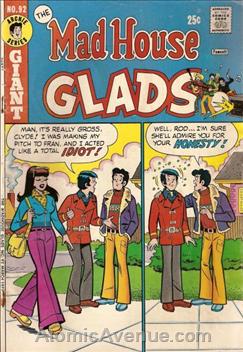 The Mad House Glads #92 (1974) Comic Books Mad House Glads