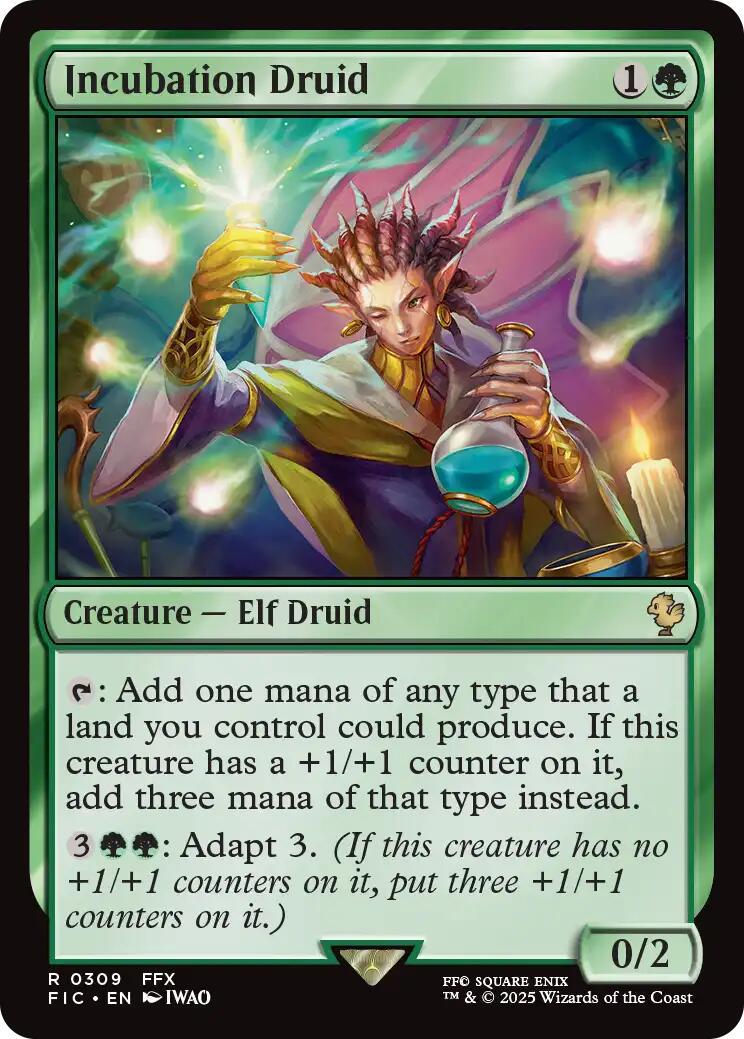 Incubation Druid (Magic Final Fantasy Commander)