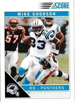 Mike Goodson #46 Football Cards 2011 Panini Score
