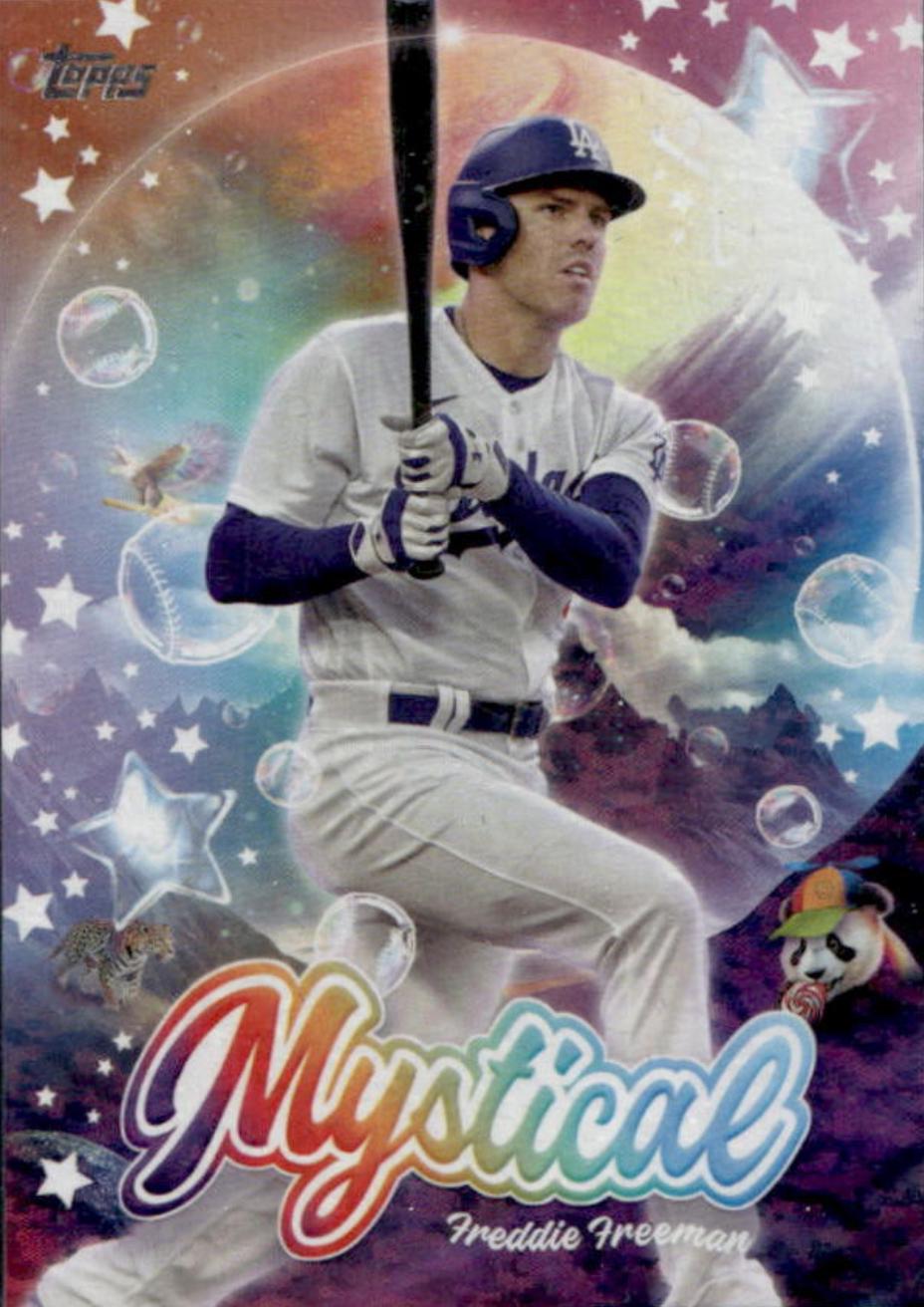 Freddie Freeman #MYS-30 Baseball Cards 2024 Topps Update Mystical