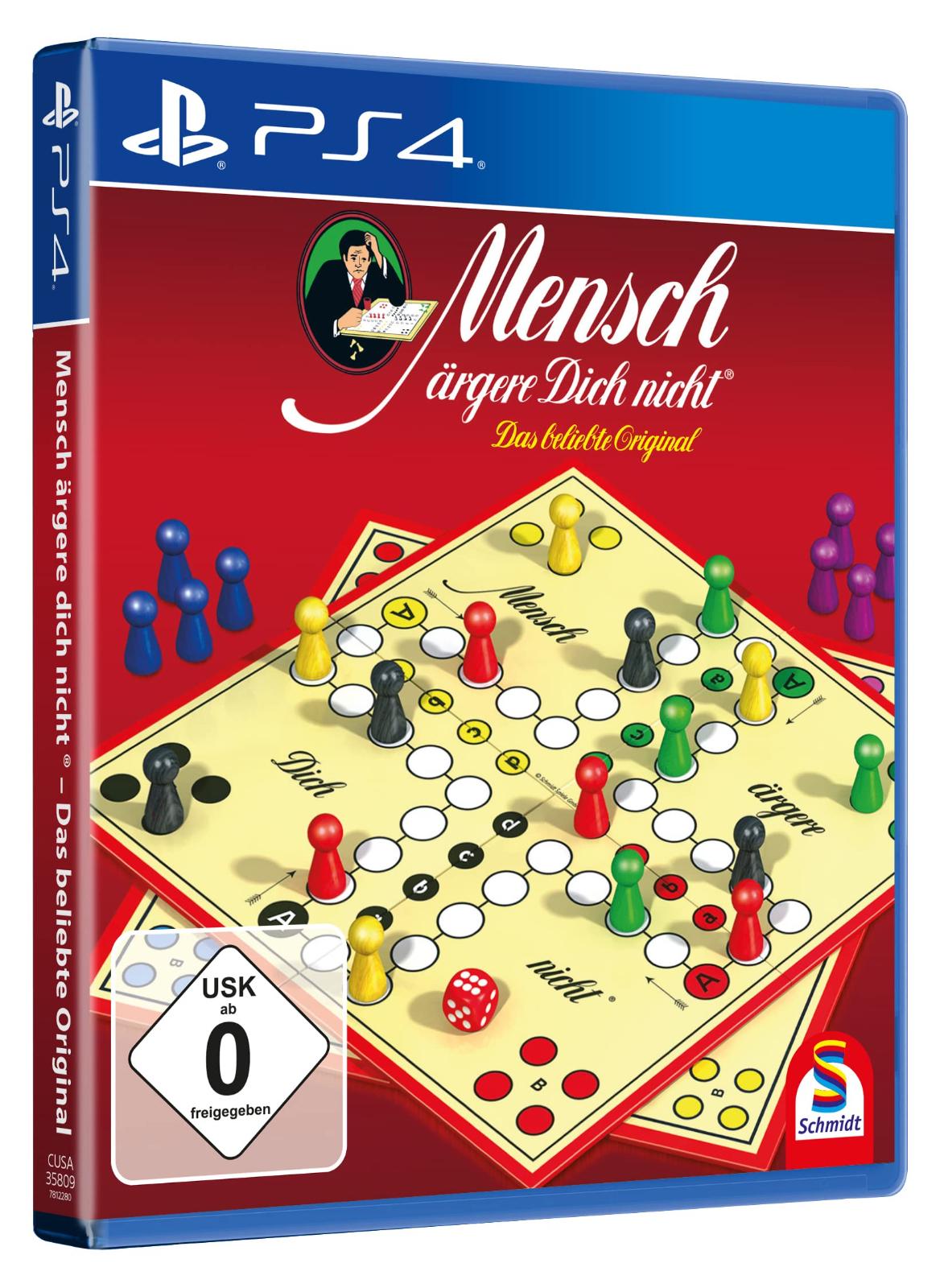 Carátula de Mensch Argere Dich Nicht: Das Beliebte Original para PS4 (edición PAL España)