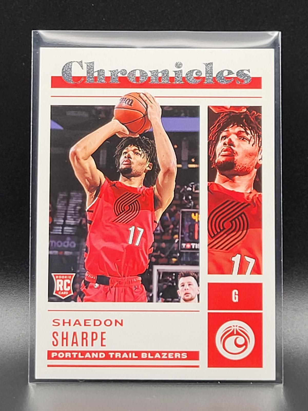 Shaedon Sharpe #35 Basketball Cards 2022 Panini Chronicles