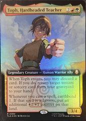 Toph, Hardheaded Teacher [Extended Art Foil] #384
