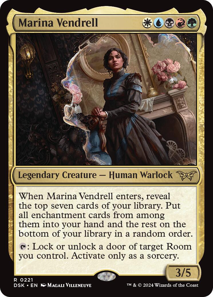 Marina Vendrell #221 Magic Duskmourn: House of Horror