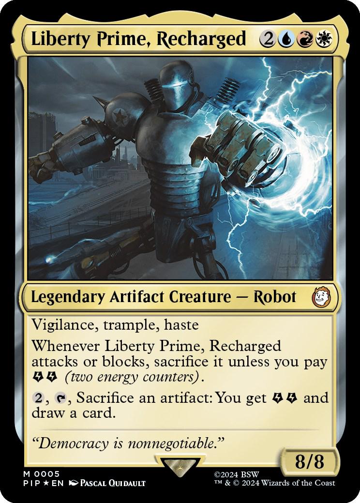 Liberty Prime, Recharged #5 Magic Fallout
