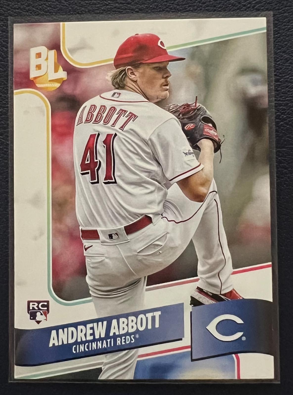 Andrew Abbott #WR-24 Baseball Cards 2024 Topps Big League Wrapper Redemption