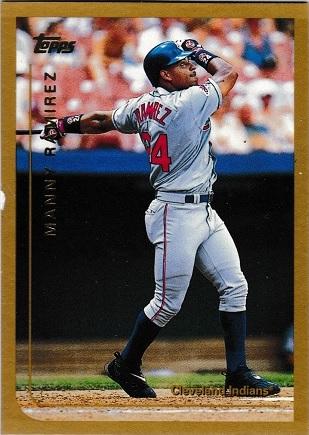 Manny Ramirez #15 Baseball Cards 1999 Topps