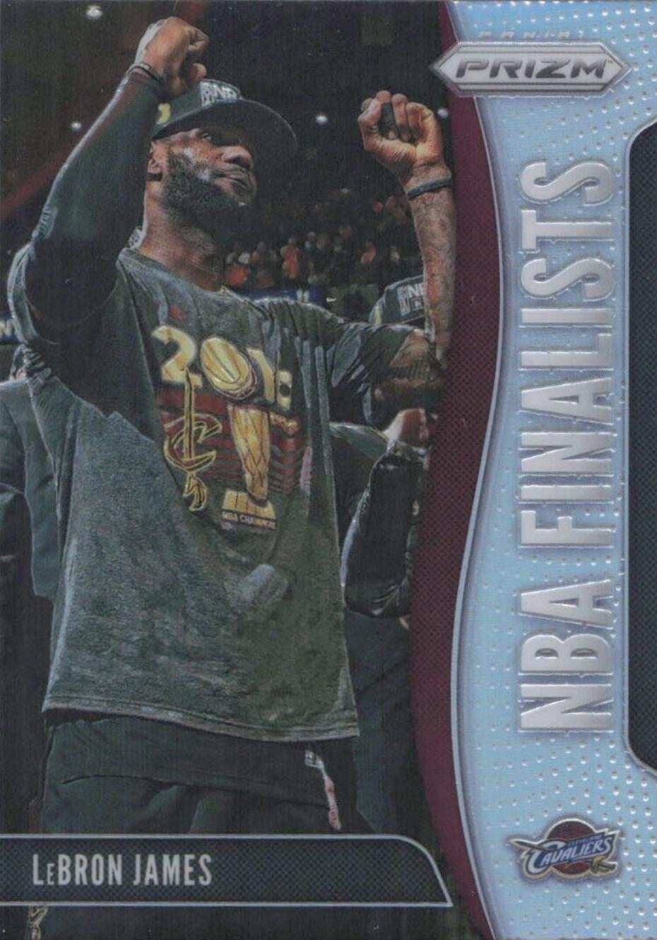 LeBron James #3 Basketball Cards 2019 Panini Prizm NBA Finalists