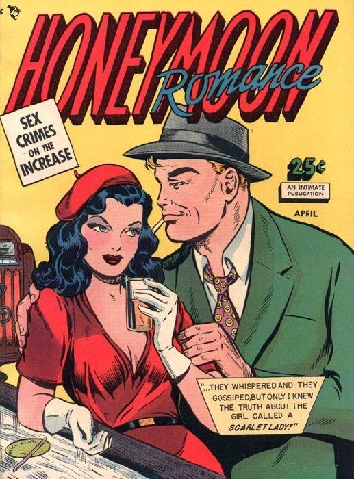 Honeymoon Romance #1 (1950) Comic Books Honeymoon Romance
