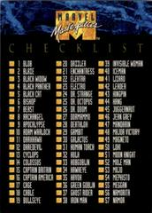 Checklist #100 Marvel 1992 Masterpieces Prices