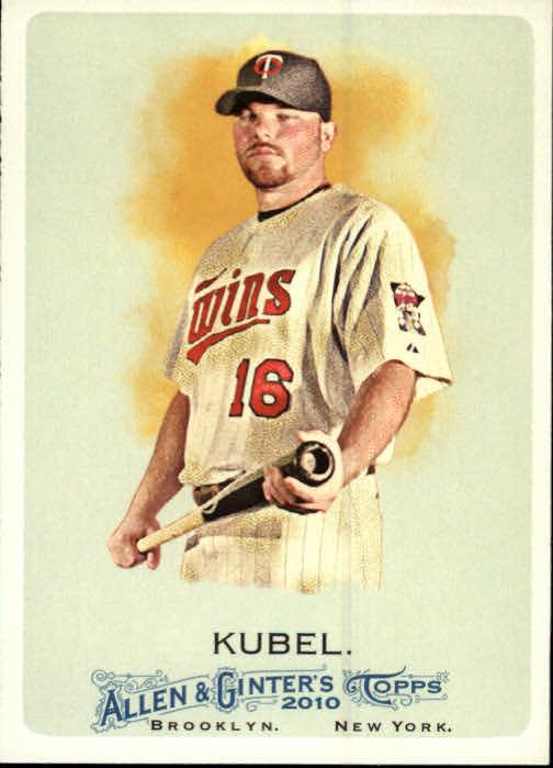 Jason Kubel #223 2010 Topps Allen & Ginter Baseball