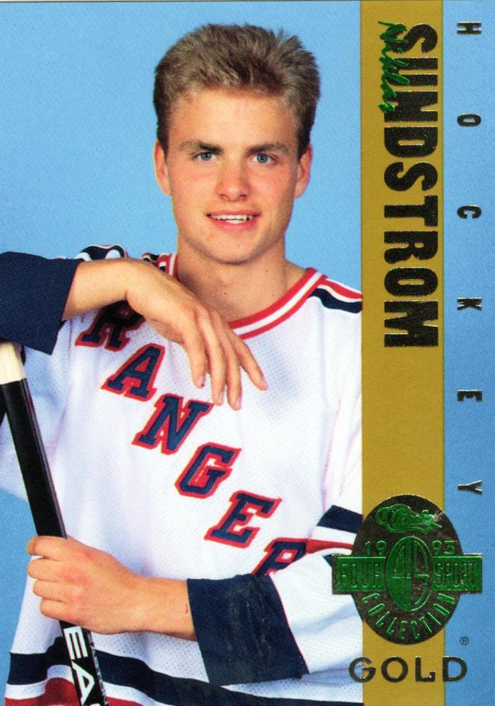 Niklas Sundstrom #192 1993 Classic Four Sport Draft Stars Hockey