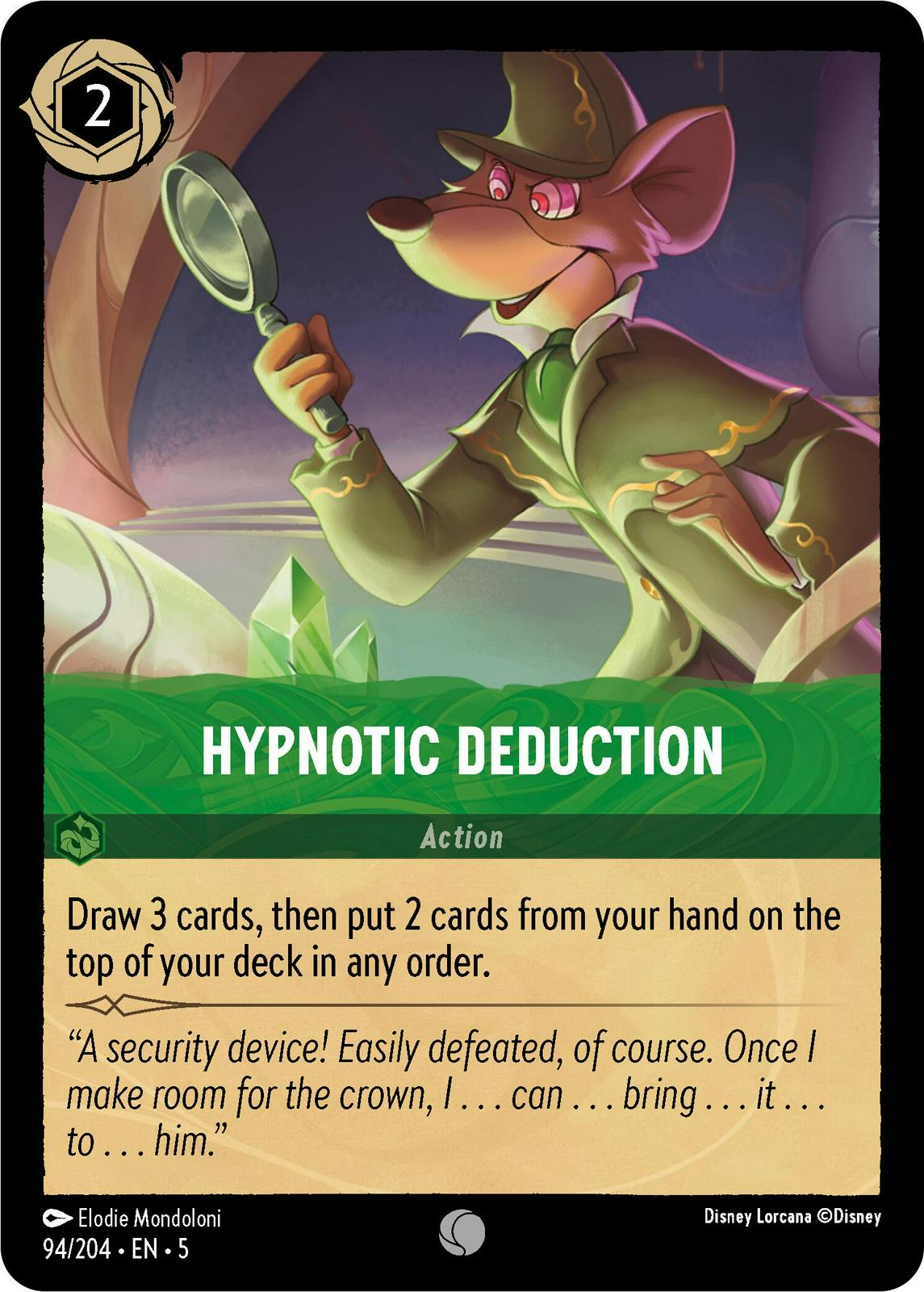 Hypnotic Deduction #94 Lorcana Shimmering Skies