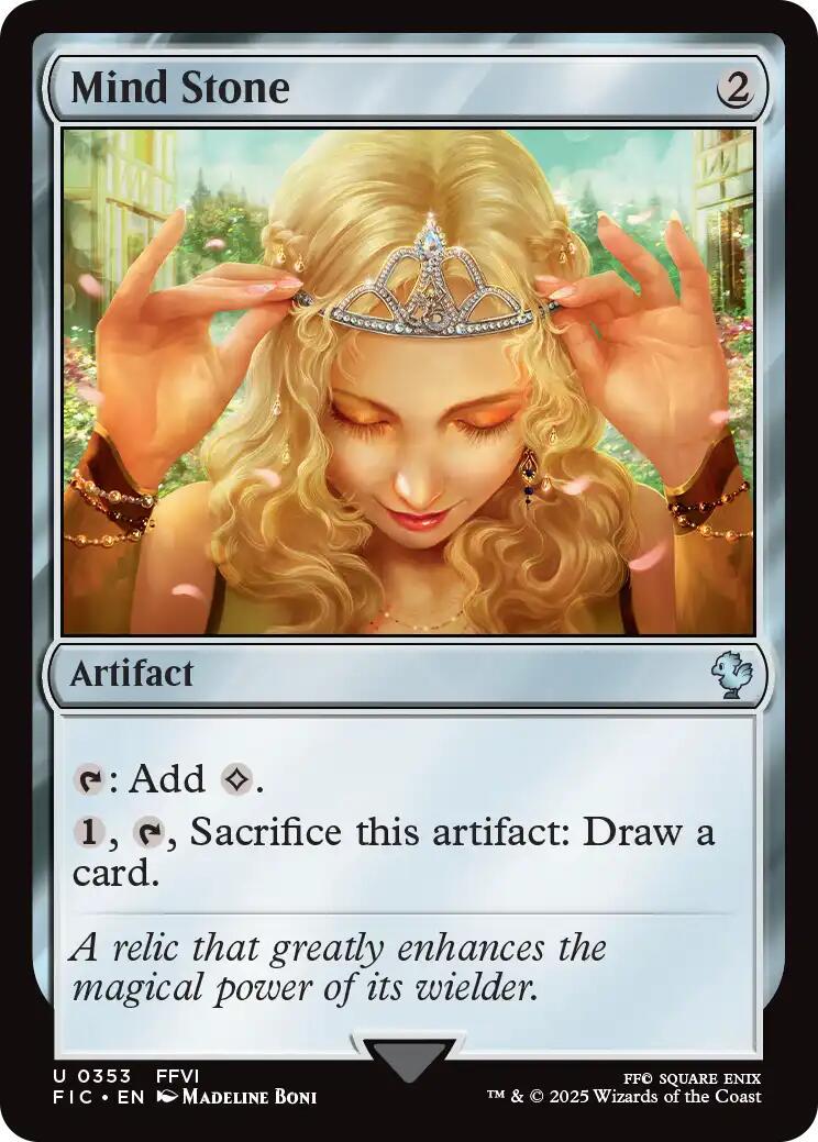Mind Stone [Foil] (Magic Final Fantasy Commander)