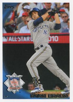 Ryan Braun #US-35 Baseball Cards 2010 Topps Update