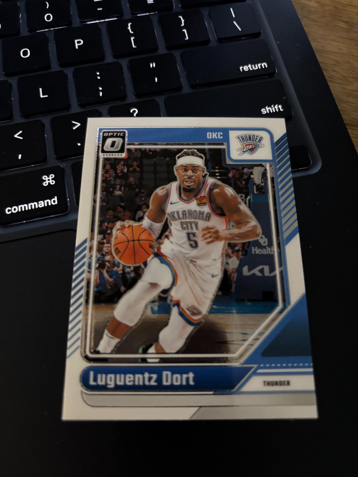 Luguentz Dort #130 2024 Panini Donruss Optic Basketball