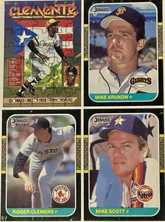 Clemente / Krukow / Clemens / Scott