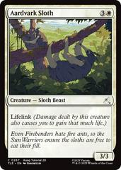 Aardvark Sloth #267