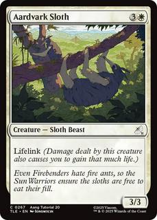 Aardvark Sloth