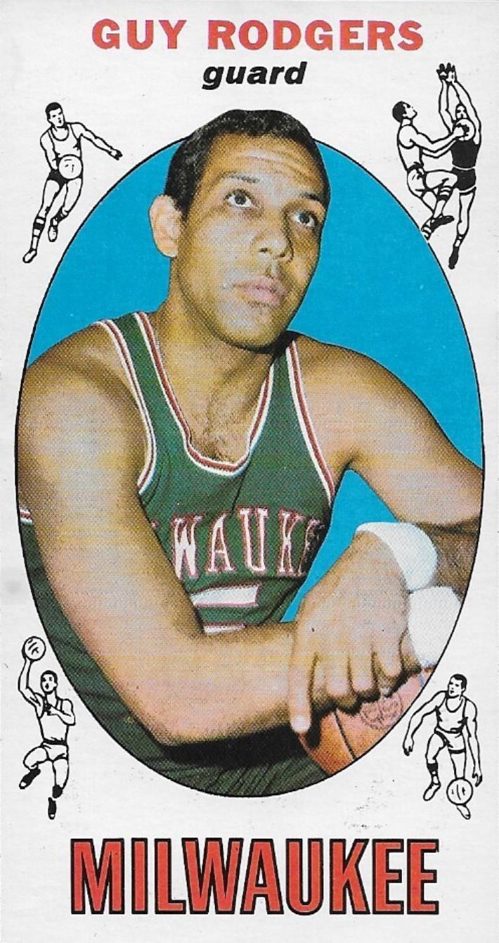 Guy Rodgers #38 Basketball Cards 1969 Topps