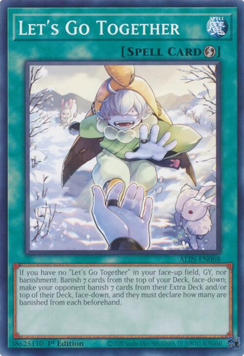 Let's Go Together ALIN-EN068 YuGiOh Alliance Insight