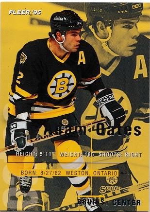 Adam Oates #16 Hockey Cards 1994 Fleer