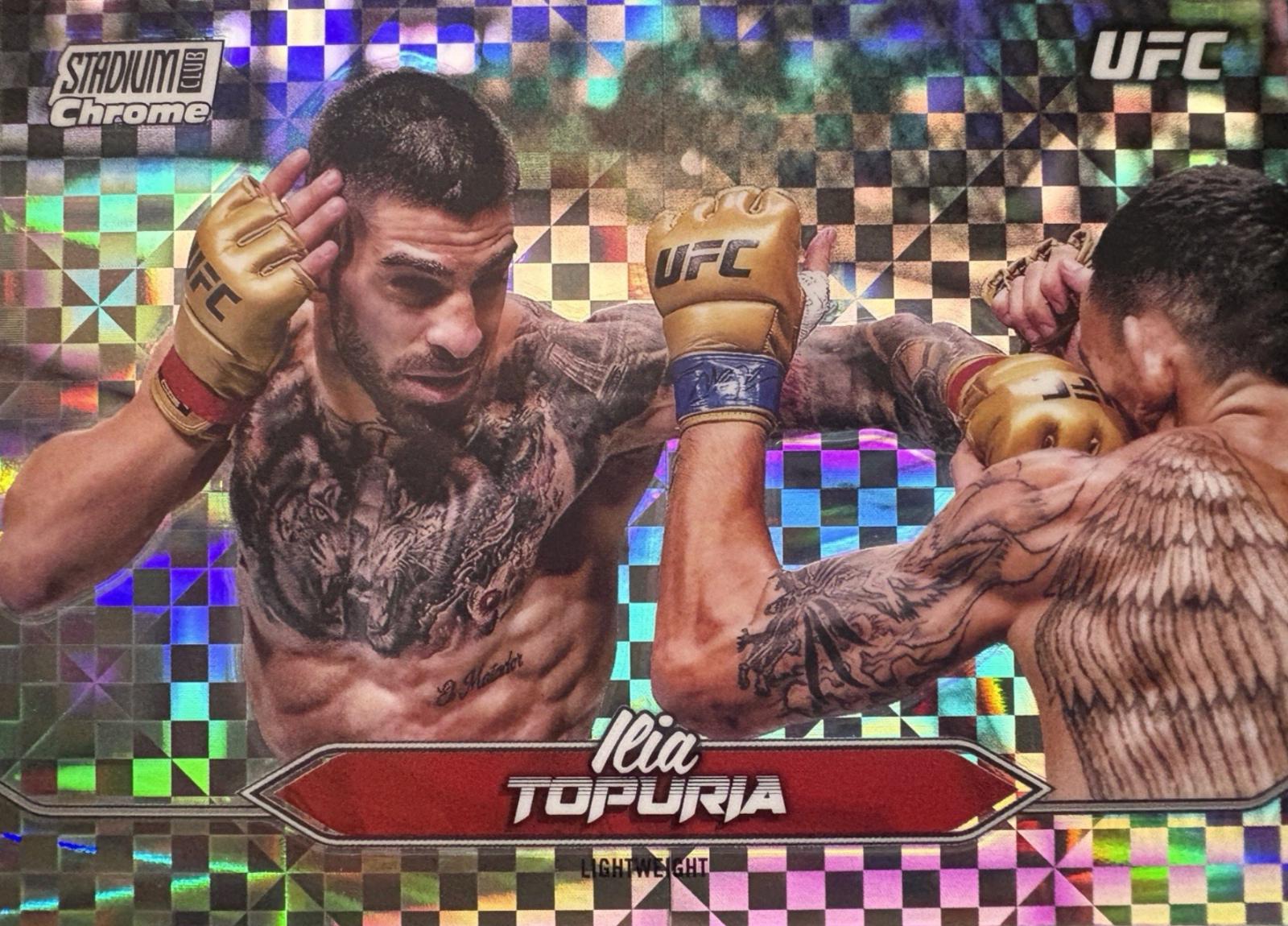 Ilia Topuria [X-Fractor] #C-23 Prices | 2025 Topps Stadium Club Chrome ...