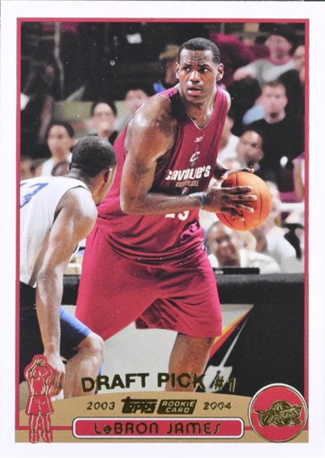 lebron topps 221