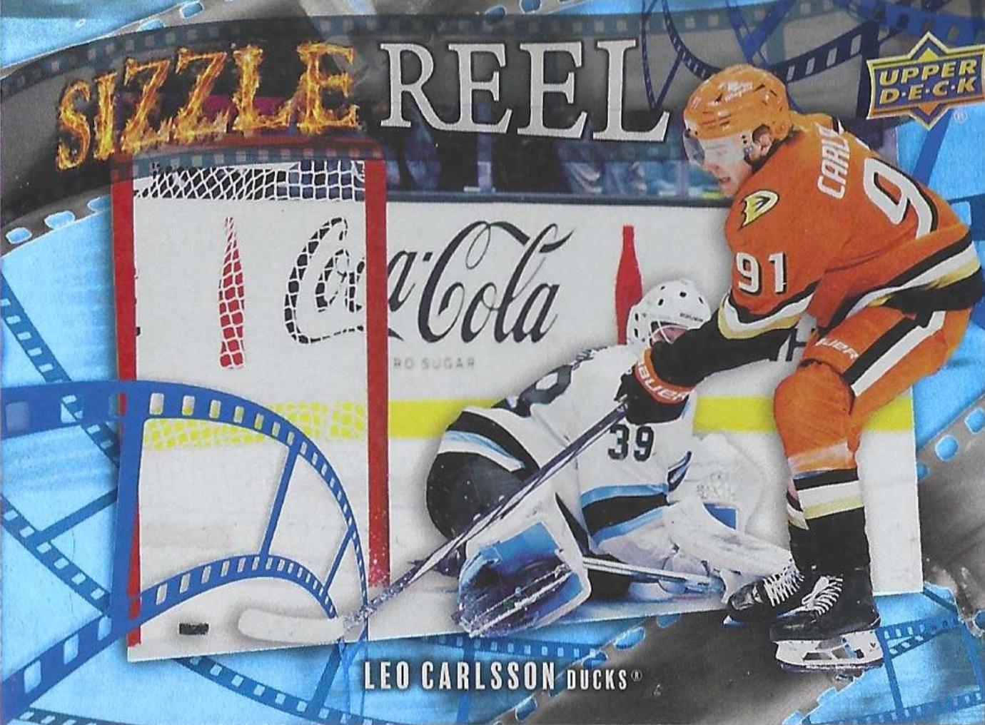 2025 Upper Deck Sizzle Reel Leo Carlsson #SR-17 card