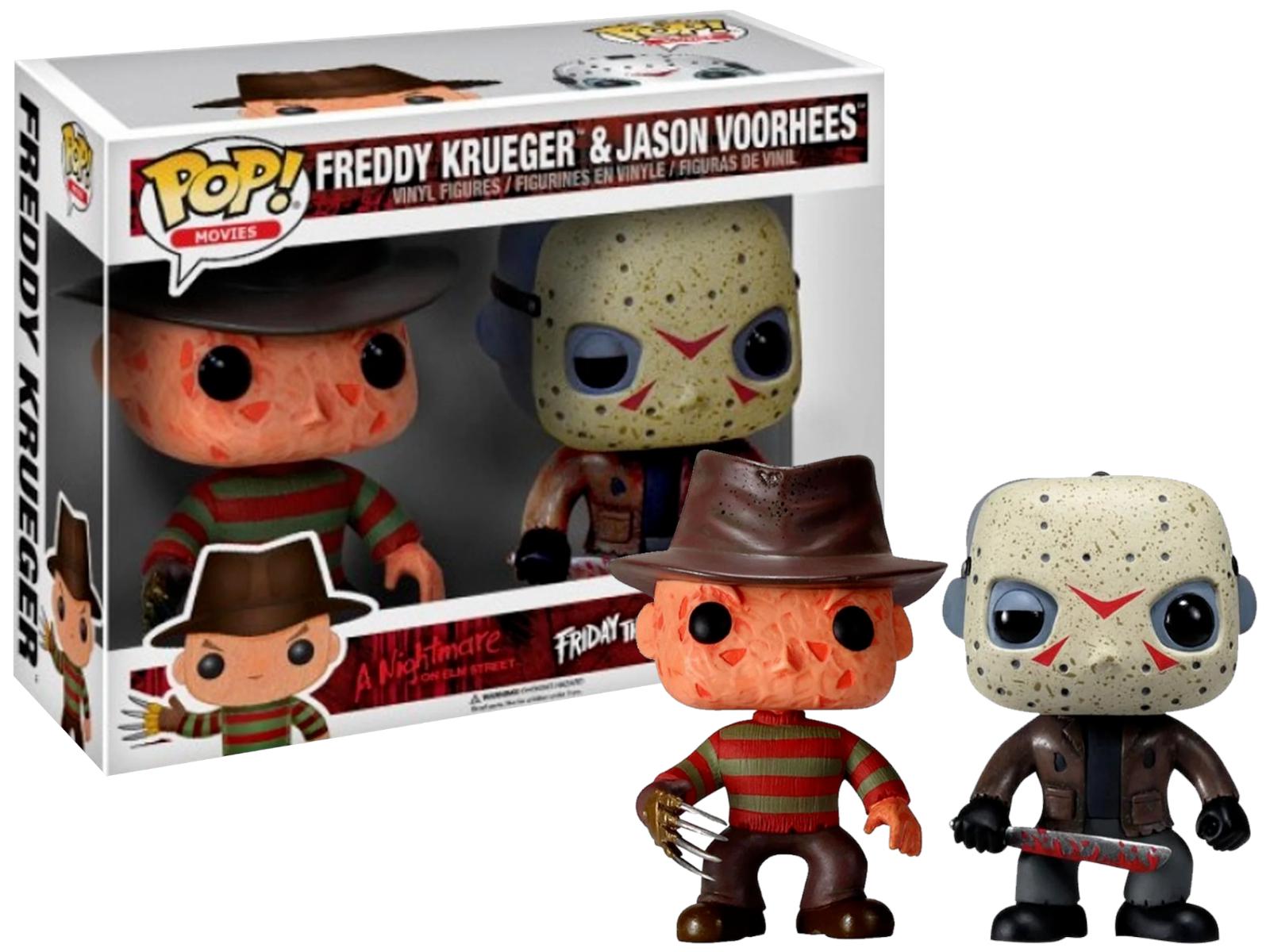 Freddy Krueger & Jason Voorhees A Nightmare on Elm Street Funko Pop box and figure